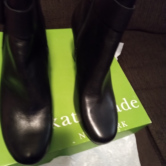NIB KATE SPADE BOW ANKLE BOOTS SIZE 10 - Picture 5 of 10
